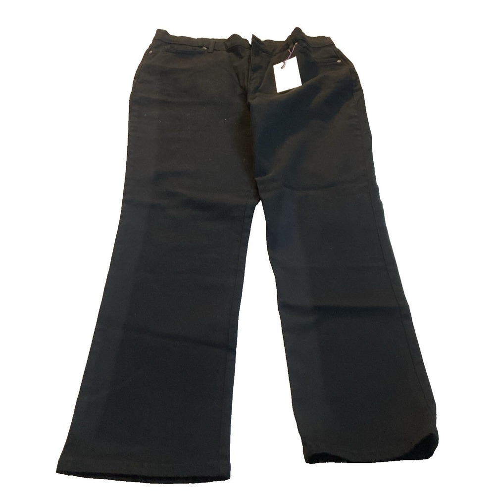 gloria vanderbilt amanda jeans 16 Average Black Jeans‎